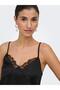 Satin Lace Strap Blouse 15380254 - 2