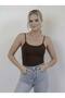 Women's Strappy Bodysuit Single Basic Thin Strappy Flexible Daily Top - 3