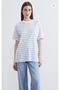 Striped Women's T-Shirt - 2