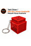 Single Clicker Mechanical Keyboard Keychain – Click-Sound Keyboard Keychain & Stress Toy –
