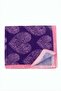 Heart Patterned Zr Chiffon Scarf 50*50 cm - 2