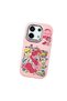 Poco X6 Compatible Shock-Absorbing Camera Protected Pink Silicone Case - 3