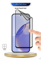 Realme 16 Pro 5G 2026 Premium Nano Ceramic Full Glue Full Cover Matte Flexible Clear/Black - 3