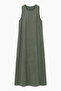 Crew Neck Sleeveless Relaxed Fit Maxi Dress - 6