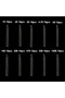 100 قطعة 10 قيم*10 قطعة طقم مقاوم حراري NTC MF52 NTC-MF52AT 1K 2K 3K 4.7K 5K 10K 20... - 6