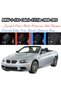Bmw 3-E93-Cabrio-Extrim(2008-2013)Compatible Colorful Edge-Silicone Heel Pad Velur Carpet Mat - 4