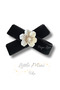 Little Mini Lux Velvet Clip with Stone Closure 1 Piece, Holiday, Celebration, Special Day 37
