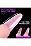 Sandwich Nail Dual Forms for Builder Gel - 2026 Nail Extension Mold - 240Pcs Short Coffin - 6