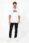 Unisex Oversize Embroidered Demon Slayer Sanemi Shinazugawa Anime Design 100% Cotton T-Shirt - 2