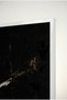 Black Luxury Gold Detailed Modern 2-Piece Glass Painting Set - White Metal Framed Home and Office Painting - 4