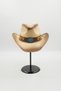 Western Style Beige Cowboy Hat – Embroidered Unisex Cowboy Hat with Vintage Detailing - 4