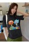Gumball Printed Unisex Washable Vintage Oversize T-Shirt