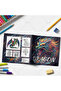 20x20cm 24pages DRAGON Bold-easy Patterns Coloring Book for Adults Cute Drawing Book Perfect Gift fo - 3