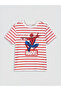 Ozmarka New Season Spider-Man Printed Boys' Shorts Pajama Set - 4