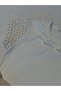 Girl's Salopet Set - 100% Natural Cotton Washed Fabric - Beige - 4