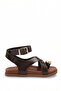 صندل نسائي من Celeste Vera 0012351 بني ريفي - 4