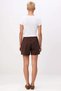 Women's Shorts Skirt Gabardine Fabric Regular Waist Short Length Plain Pattern Soft Buttons Narrow Leg - 5