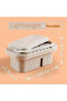 Silk Route - Multi-Use Paint Brush Basin with Brushes Holder, Washer, Trays, Palette Box - Artist Cl - 2