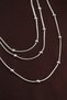 316L Steel Silver Color Minimal Ball Model Multiple Necklace 5886 - Miyng1662-1070