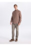 Khaki Men's Regular Straight Chino Pants 262 Lcm 221026 New Khaki - 5