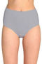 Tutku Women's High Waist Bato Thick Rubber Panties Gray - 3