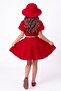 Rosemu Girl's Hat Set M00819 Red - 4