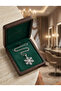 Silver Color Zircon Stone Snowflake Model Steel Necklace - 4