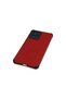 GLB-STL41414 Redmi Note 12 5G Loop Leather Silicone Case - Red - 4