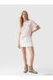 Xside Pink Printed 100% Cotton Women's T-Shirt - 2