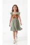 Knitted Detailed Girls' Dress - 3