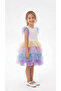 Sequin Ruffle Girls' Dress - 3