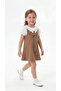 Stoned Lace Collar Girl's Dress - 3