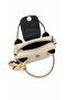 Women's Mini Hand and Shoulder Bag with Scarf - 4