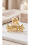 Summer Seashell and Starfish Metal Gold Plated Clasp Buckle 7.5 cm - 5