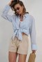 Women's Comfort Casual Summer Shorts with Elastic Waist - 3