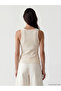 New Season Ecru U-Neck Beaded Embroidered Women's Undershirt from Güli̇s Gi̇yi̇m - 5