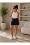 Women's Lace-Up Mini Sports Shorts - 2