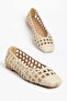 Women's Ballerina Flats, Knitted Material, Blunt Toe - 3