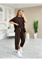 Women's Soft-Textured Viscose Two Thread Pants Blouse Set New Season Daily Two Piece Set - 3
