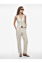 Belted Pocket Detailed High Waist Balloon Pants - 2