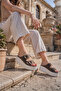 Women's Orthopedic Soft-Sole Anatomical Double Buckle Slippers - 4