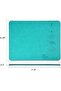 Computer mouse pad with wireless charger for mobile phones (green) - 2