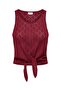 Only Front Tie Strap Blouse 15369983 - 5