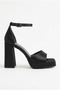 Women's Special Design Single Strap Platform Heeled Evening Dress Shoes, Wedding Dress Shoes (10 cm Heel) - 2