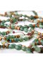 Shah Maqsood Men’s Bracelet, Afghan Turquoise & Jade Stone Beaded Bracelet, Handmade Adjustable Jewelry - 8