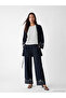 Nevavm Women's Patterned Trousers with Elastic Waist