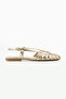 Alba Caged Thin Strap Flat Sole Casual Women's Sandals - 2