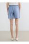 Vizyon New Season Soft Touch Women's Shorts with Elastic Waist - 4