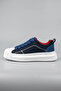 Flay Thick Lace-Up Blue Unisex Sneaker - 3