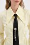 Women's Tie Detailed Open Waist Design Shirt - 4